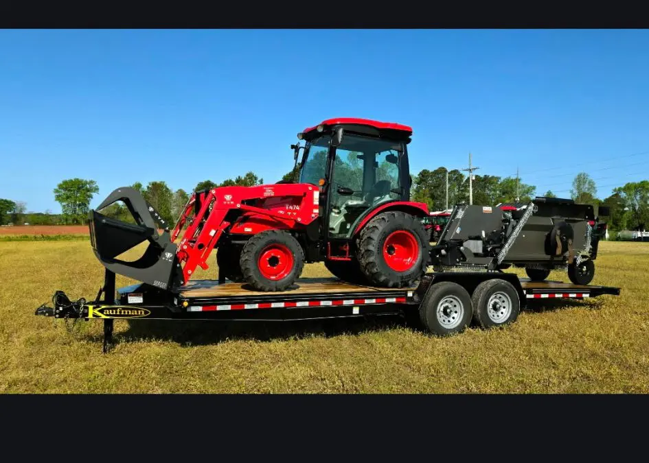 TYM T474 HST Cab Tractor/Implements/Trailer Package
