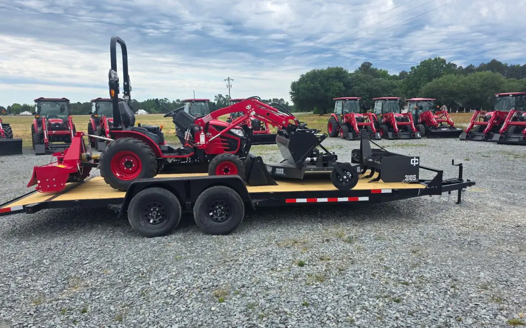 May Package! TYM T254 Tractor/Implements/Trailer Package