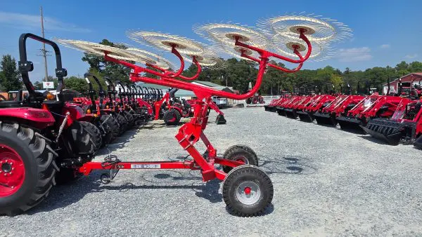 GÖKMENLER 8 Wheel Hydraulic Hay Rake