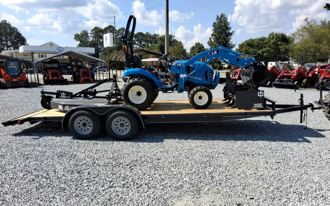 LS Tractor XJ2025H Tractor/Bushog/Boxblade & Trailer