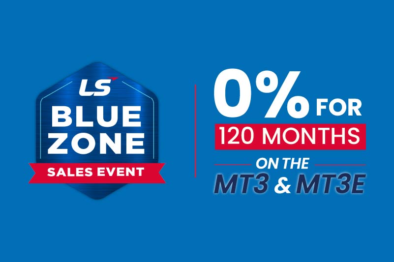 0% Financing for 120 Months on MT3 Models!