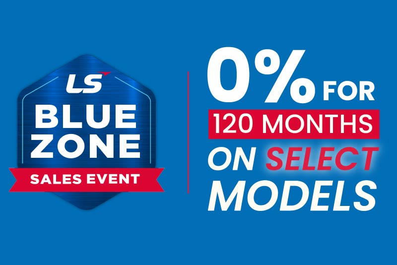 0% for 120 months select models graphic