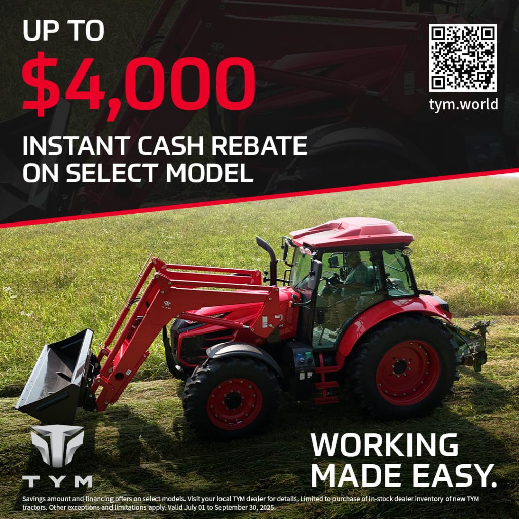 TYM $4000 rebate