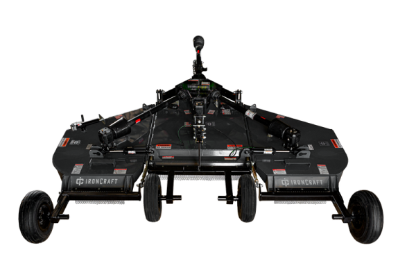 Ironcraft 2512 12ft Flex Wing Rotary Cutter