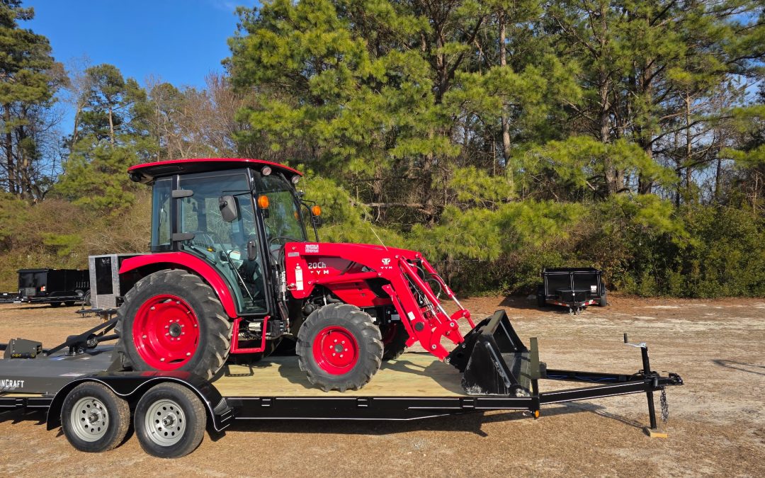 TYM 4820 Cab Hydrostatic Tractor/Implement/Trailer Package