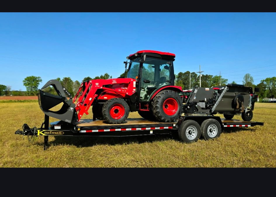 TYM T474 HST Cab Tractor/Implements/Trailer Package