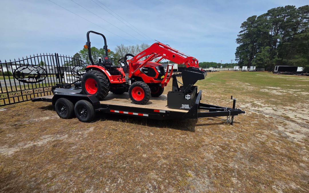 Kioti CK2620 HST Tractor/Implements/Trailer Package