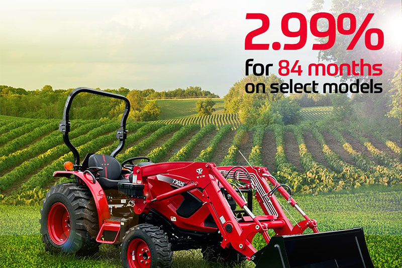 TYM – 2.99% For 84 Months on Select Models