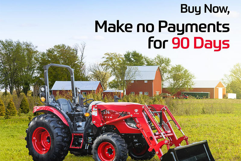 TYM no payments for 90 days