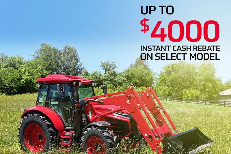 TYM – Up to $4,000 Instant Cash Rebate