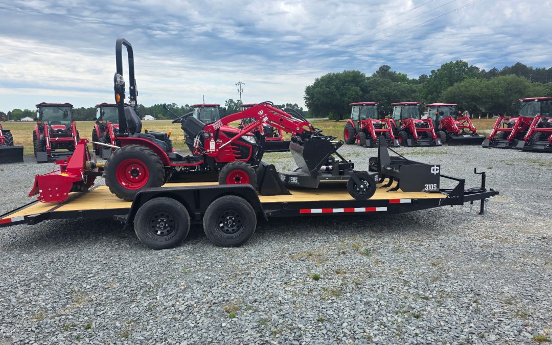 May Package! TYM T254 Tractor/Implements/Trailer Package