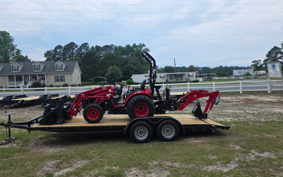 TYM T25 Tractor/Loader/Backhoe/Implements & Trailer
